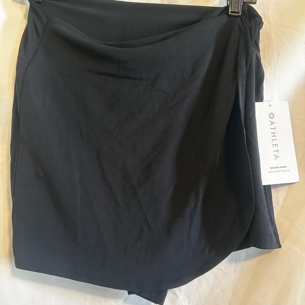 Athleta Women's Black Mini Skort